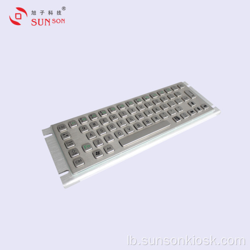 IP65 Metal Keyboard mat Touchpad